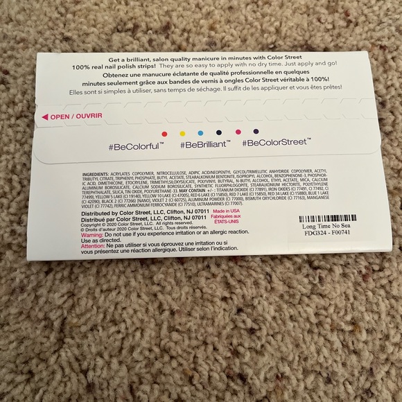 Color Street Nails Long Time No Sea - Picture 2 of 3